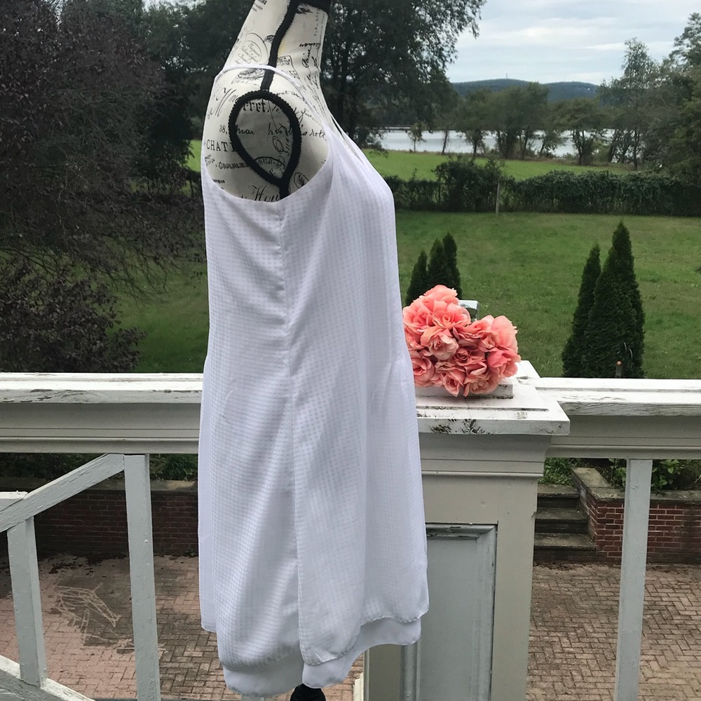 SANCTUARY White Thin Strap Swing Dress M - Picture 7 of 8